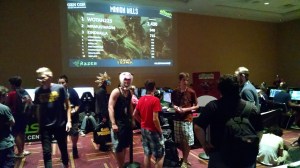 Our custom leaderboard that integrates our software with RIOT's API for real-time tracking of League of Legends Stats.